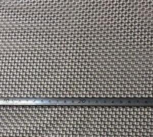 China Coarse Stainless Steel Mesh, 6Mesh SS304 SS316 Woven 0.035&quot; Wire 48&quot; Wide factory