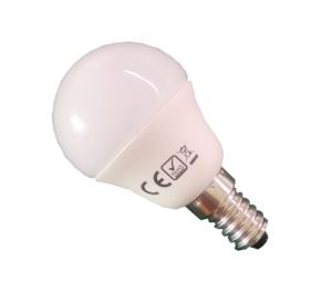 China LED P45 Bulb light 470LM 6.5W 200Degree beam angle factory