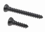 Self Tapping / Drilling Titanium Surgical Screws Black / Customized Color