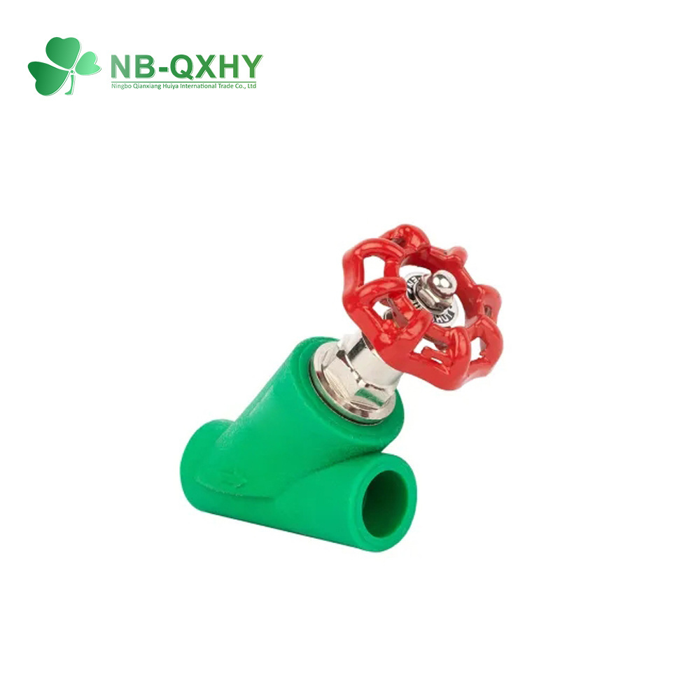 OEM Hot Cold Water Pn25 Stainless Steel Handle PPR Pipe Fittings Ball Valve