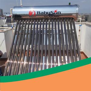 China Stainless steel thermosiphon solar water heater low pressure solar water heater factory