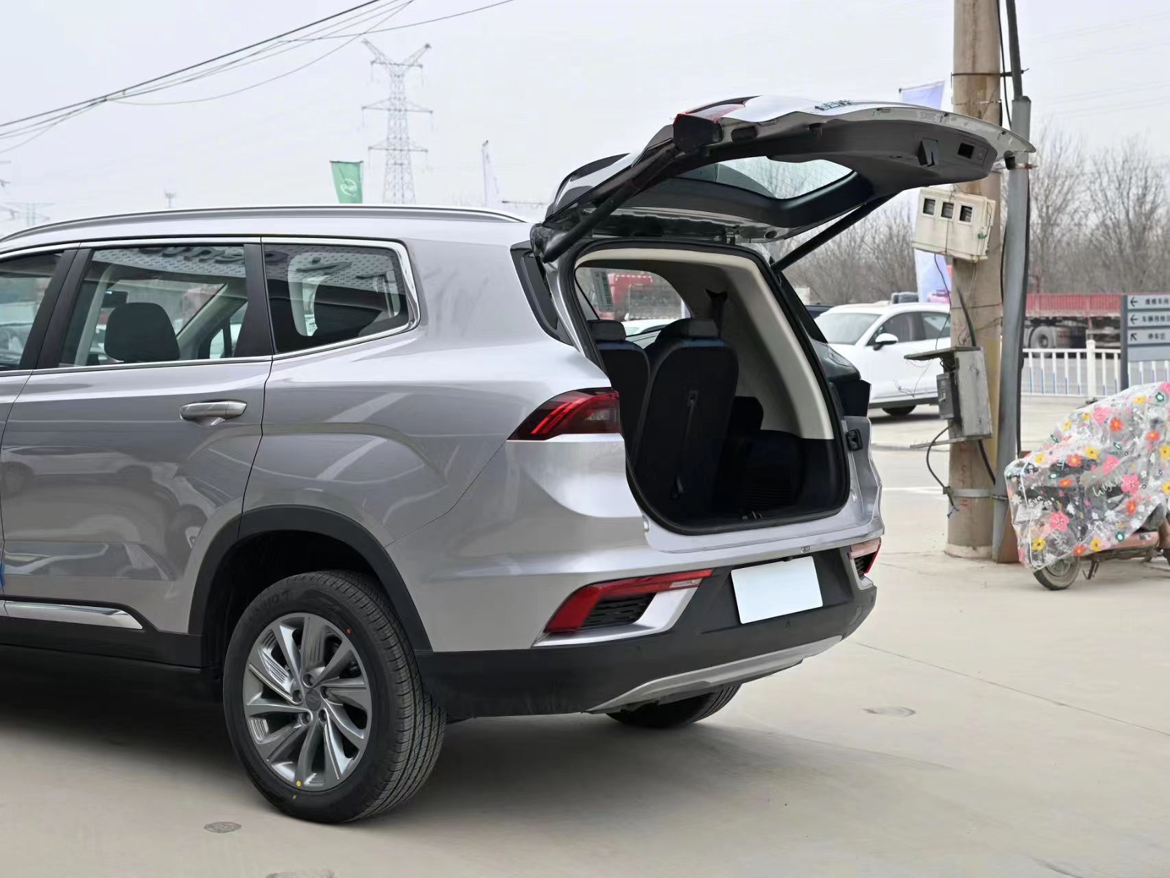 All 2024 LIVAN 9 Pure Electric Vehicles 5 Door 6 Seat Medium SUV CLTC 380/470km 204Ps 310Nm 150kW 0.5h Fast Charge Cars Wholesaler