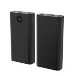 White High Capacity Portable Power Bank 30000mAh Universal Compatibility