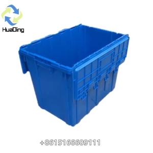 China Heavy duty plastic moving box large storage box factory