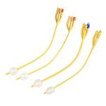 Children Latex Medical Foley Catheter 3 Way / 2 Way 16Fr Pediatric Urinary