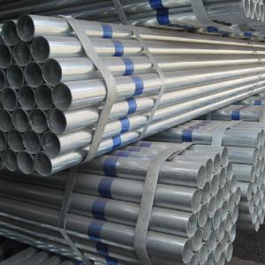 China ERW Welding Galvanized Steel Tubing Pipe SGCC Non Alloy Q195 factory
