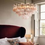 French Medieval Chandelier Light Luxury Duplex Loft Villa Living Room Exhibition