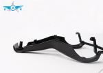 Black High Precision CNC Auto Parts , Carbon Fiber CNC Machine Automotive Parts