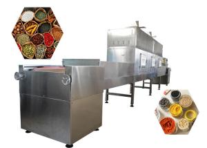 China Conveyor Belt Spice Dryer Machine Microwave Frequency factory
