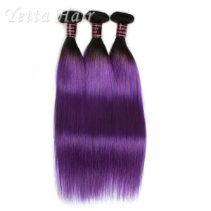 China Peruvian Ombre Human Hair Bundles 100% Pure Virgin Hair Extensions factory