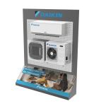 Supermarkets Air Conditioner Display Stand Metal Electrical Customized Display