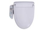White Color Smart Bidet Toilet Seat Thermal Storage Type ABS Material