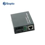 1 Fiber Port 1 UTP Port Fiber Media Converter With 1~3 Years Warranty