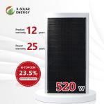 520W BIPV Solar Roof Tile -0.26% Max. Powewr Temperature Coefficient 39.68 V