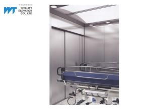China Economical LED Lighting Patient Elevator AC VVVF Control Car Wall Thickness 1.5MM factory