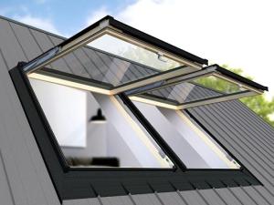 China Vertical TS8335 1.5mm Aluminum Top Hung Window factory