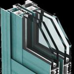 Thermal Break 6063 Window Aluminum Profile High Strength Long Working Life