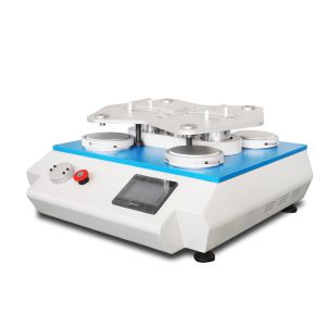 China Electronic Leather Testing Machine , Leather Footwear Martindale Abrasion Testing Equipment on sale