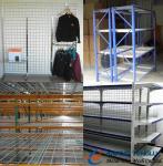 Stainless Steel Welded Wire Mesh Shelves Used for Warehouse, Supermarket