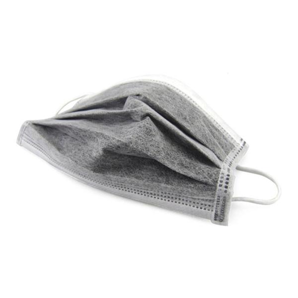 Breathable Disposable Carbon Filter Face Mask Liquid Proof Non Stimulating