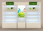 Eco Friendly Wooden Cosmetic Store Furniture Stable Structure For Terminal