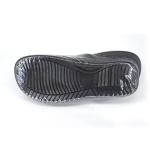Black Non Slip ESD SPU Antistatic Slippers For Work Lab Cleanroom