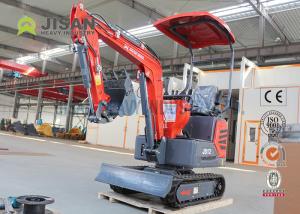 China 0.95t Operating Weight Mini Crawler Digger 2740m Max Digging Radius factory