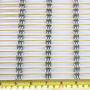 China 1.2mm 5.0mm Stainless Steel Screen 30m Length for Heavy Duty Industrial factory