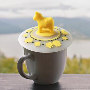 China Creative Cartoon Silicone Cup Cover Dustproof Tea Cup Water Cup Cover Multi-Purpose Sealed And Fresh Keeping Cover factory