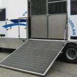Horse Box Trailer Ramp Mat 2.1m X2.4m (7foot X 8foot) Rubber Trailer Mats