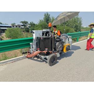 China Mini Driving Thermoplastic Road Line Marking Tricycle -Extrusion Marking factory