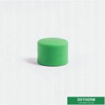 Water Supply Ppr Plumbing Fittings Plastic End Cap High Intension Good Toughness