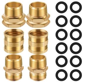 China OEM 3/4'' RV Brass Blow Out Plug Set For Garden Hose factory