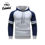 Sweatshirt Felpa Uomo Sublimation Male Logo Premium Cotton Contrasting Colors