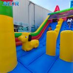 outdoor big fun city custom size jumping bounce house inflatable amusement park