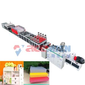 China 380V 550kgs/H Width 1020mm PVC Foam Plate Machine factory
