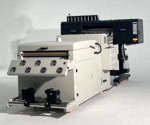China DTF Inkjet Printer I3200 24inch Print Size 400 KG Capacity for Heat Transfer Printing factory