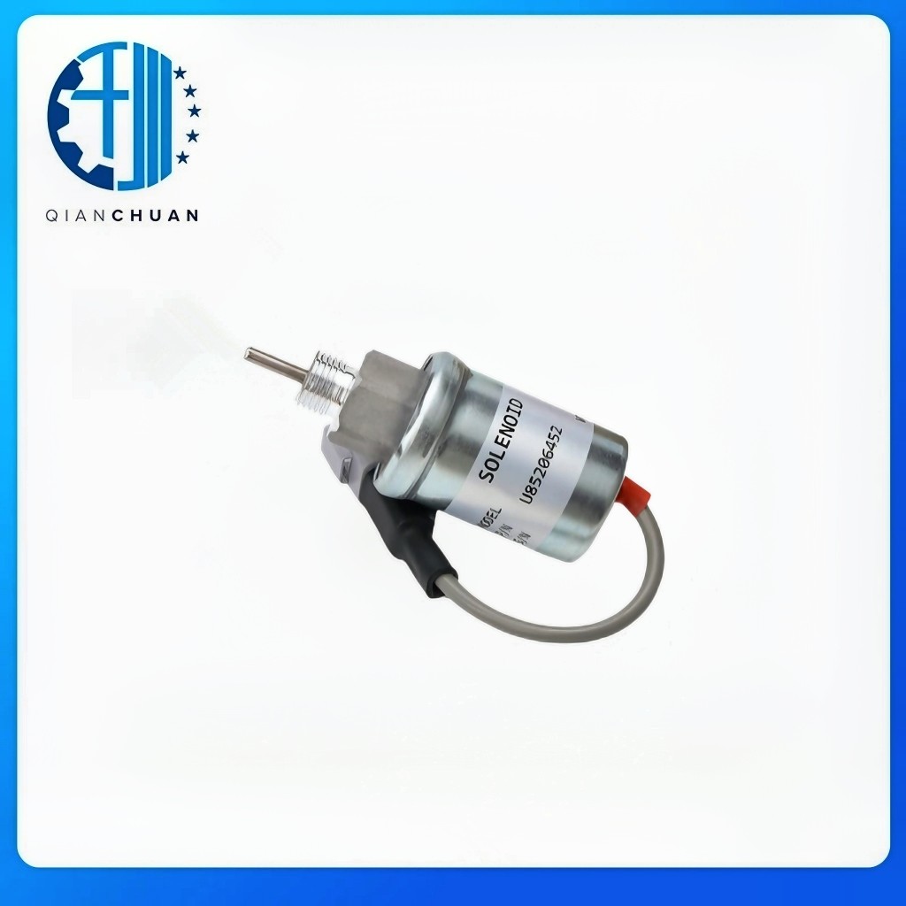 U85206452 Fuel ShutOff Solenoid For Caterpillar 3024 Perkins 402D 403D 404D