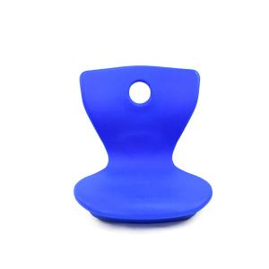 China UV Proof Curved Dark Blue Stadium Seats / HDPE Custom Bleacher Seats factory