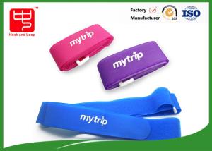 China Silk printing elastic bands , tie down straps any color Eco - friendly factory