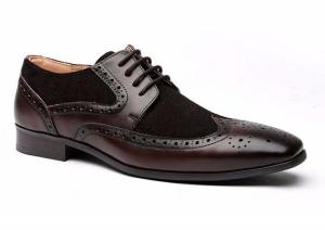 China Breathable Lightweight Suede Leather Men Shoes European Style Super Comfortable factory
