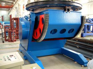 China Electric Lift Motorized Welding Turntable Positioner For Light Steel Construction factory