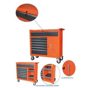 China Powder Coated Rolling 9 Drawer 1.0mm 42 Inch Tool Cabinet factory