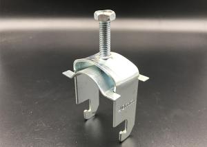 China 1/2 Inch Strut Pipe Clamps 16mm Cable Conduit Clamp One Piece factory