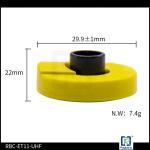 30mm Diameter livestock rfid Round shape TPU Swine UHF Animal Identification