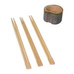 Chinese Eco-Friendly Disposable bamboo chopsticks Paper Wrap Twin Chopsticks for