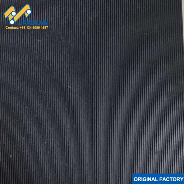 Flame Retardant Longitudinal Top Black PVC Conveyor Belt