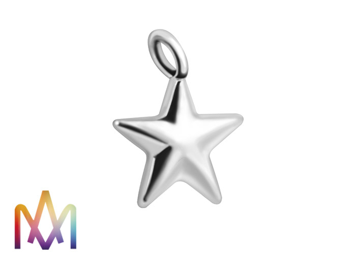 1g Fadeless Glossy Alloy Pendant DIY Metal Charms