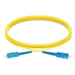 China Single Mode Fiber Optic Patch Cord SC SC 2.0mm factory