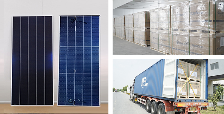 High Efficiency 96 Cells Monocrystalline 600Watts Shingled Solar Panel Overlap Mono 600w 48v 24v Solar Panels